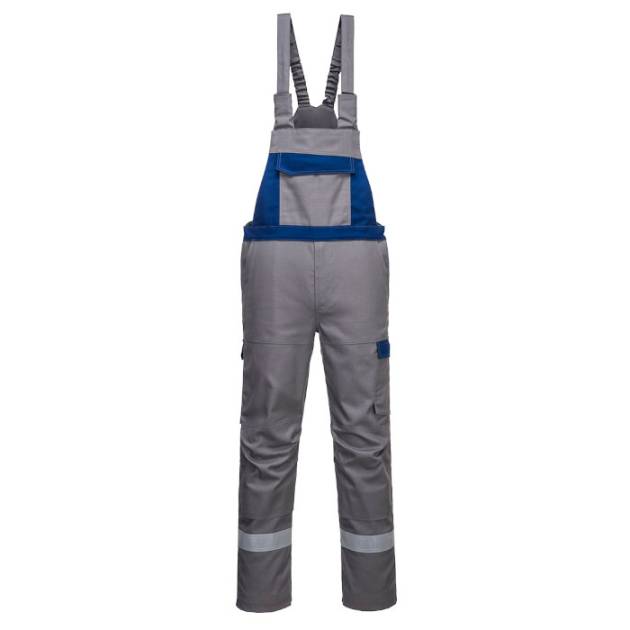 PORTWEST FR07 – Hlače s naramenicama Bizflame Industry Two Tone