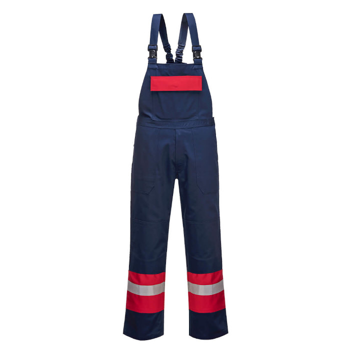 PORTWEST FR57 – Hlače s naramenicama Bizflame Plus